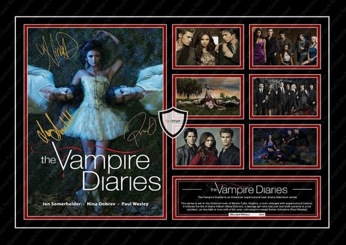 The vampire diaries signed - vampire,