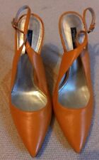 Dolce & Gabbana D&G Shoes Size UK 5 EUR 38 Yellow Sling Backs High Heels