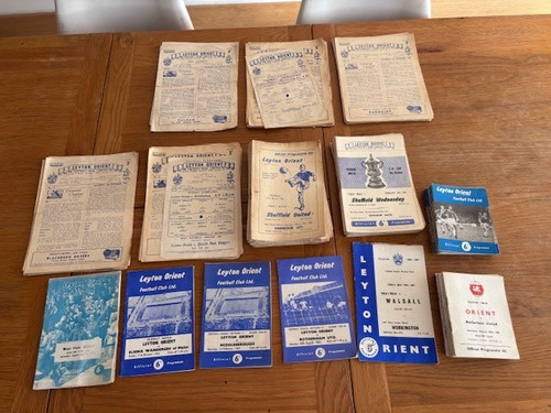 Leyton orient home programmes - home,