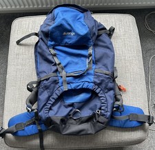 Vango Trekker 50+8 Large Rucksack Backpack Hiking Travelling Denim Blue 