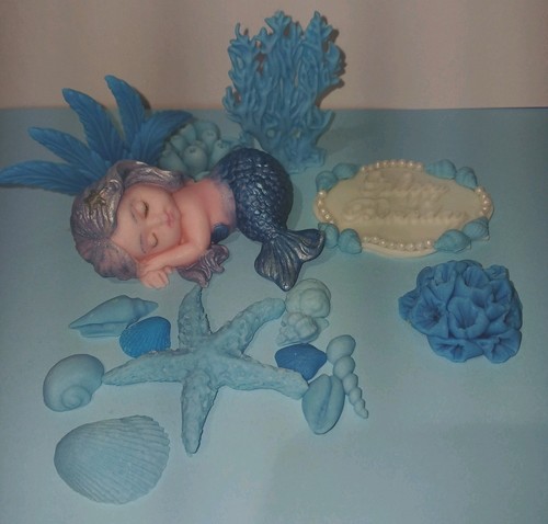 Mermaid shells starfish - mermaid,