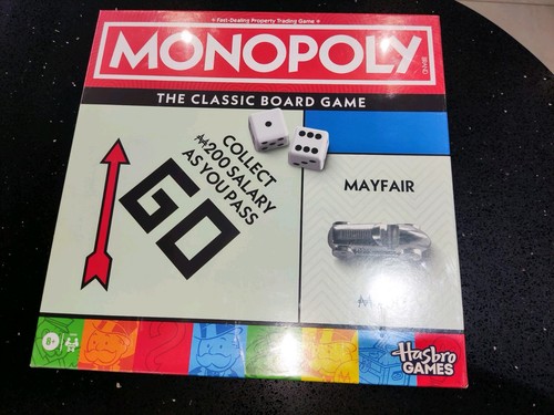 Hasbro monopoly classic board - classic,