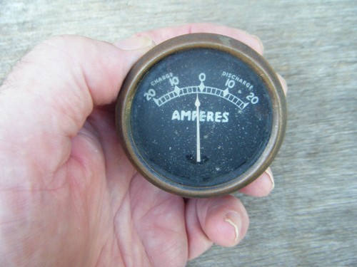 Vintage lucas ammeter - lucas, bm