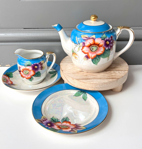 Noritake floral porcelain tea - floral,