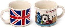 London Icons Set of 2 Espresso