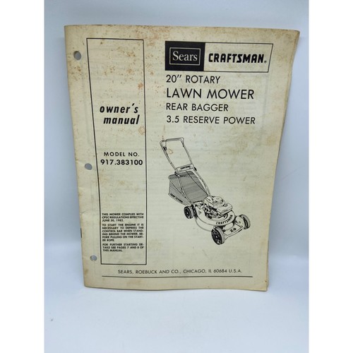 Craftsman lawn mower owners - craftsman,