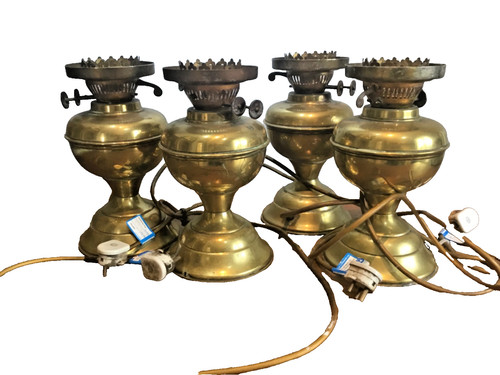 Job lot oil lamps - oil,