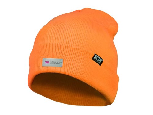 Scan vis orange beanie - beanie, hat