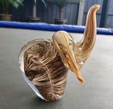 Mtarfa Elephant Paperweight Glass Elephant Malta Mtarfa glass elephant valletta