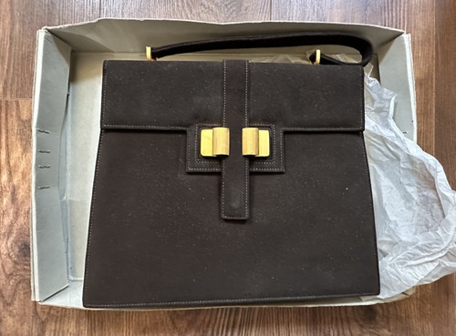 Vintage rayne handbag - rayne, brown