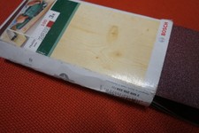 Genuine Bosch 3pcs 76 x 533mm Sanding Belt PBS 75A Sandpaper 100 Grit