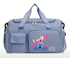 Disney Lilo Stitch Weekender Large Travel Bag With Oxford Lining. NEW