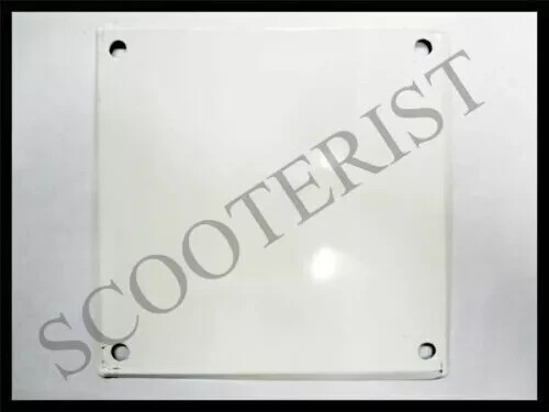 Steel number plate - number,