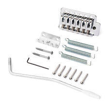 For Fender Stratocaster Strat Electric Guitar Parts Chrome Tremolo Bridge System