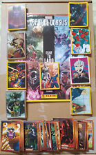 PANINI MARVEL VERSUS Full Set 176 stickers+50 Cards+Hardcover Album num edition