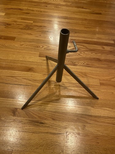 Vintage metal stand three - stand,