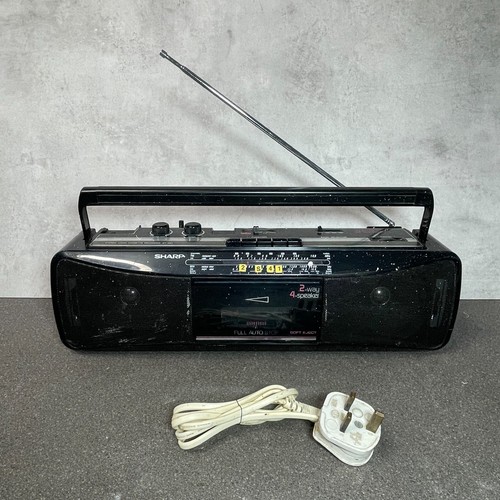 Sharp 250 radio cassette - qt-250,