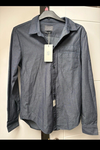 Zara man 1975 men blue - man, solid