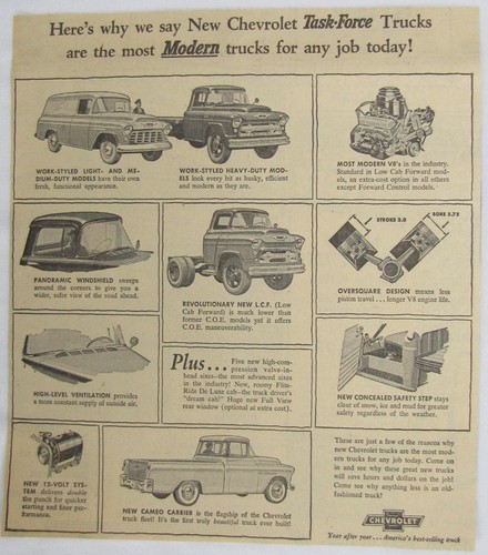 Vintage 1955 chevrolet task - 1955,