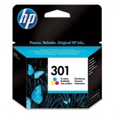 Genuine HP 301 tri-colour ink