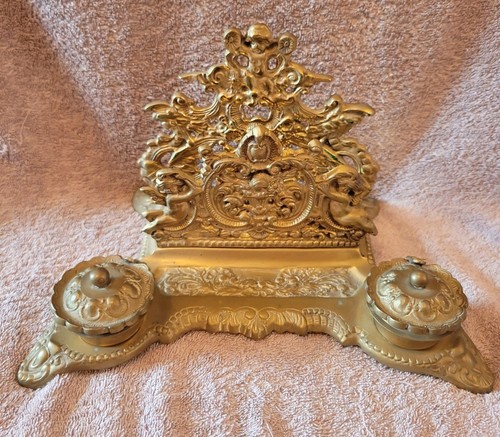 Antique heavy brass double - heavy,