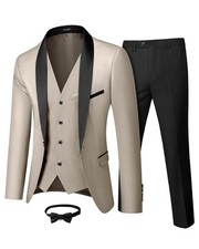 YND Men's 3 Piece Tuxedo Set