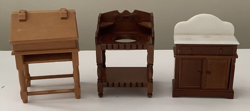 Vintage dollhouse wooden - dollhouse,