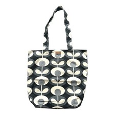 Orla Kiely Black Floral Fabric