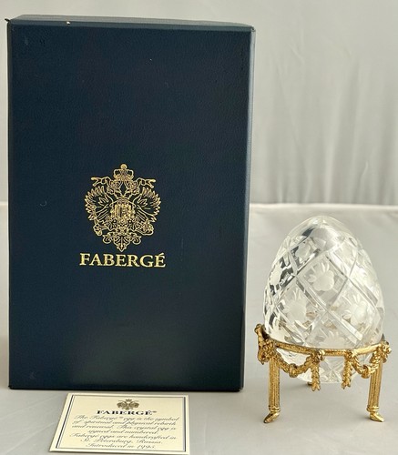 Rare faberge clear etched - clear,