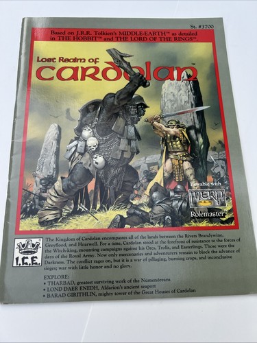Merp rolemaster lost realm - lost,