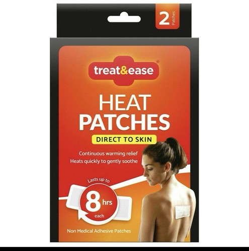 2pk pain relief heat patch - 2pk,