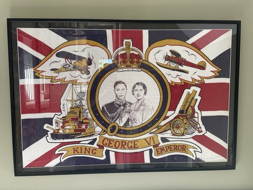 George 6th coronation flag - 6th,
