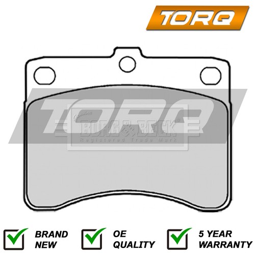 Brake pads set - brake, torq