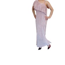 Womens Formal Long Evening Wedding Pleated Ladies Miss Selfridge Dress Size 12