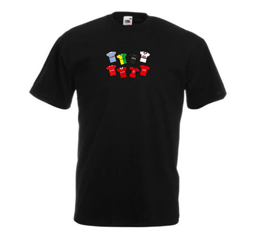 Man utd retro - kits, black