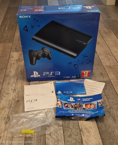 Ps3 super slim console - ps3, 12gb