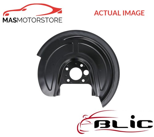 Splash panel brake disc - panel, blic