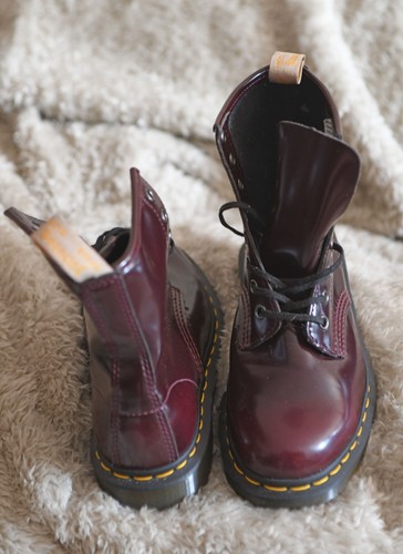 Marten 1460 vegan leather - dr,