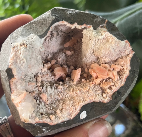 Natural peach stilbite - natural,