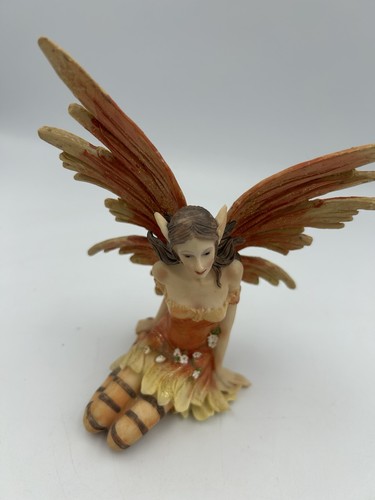 Woodland sitting fairy figure - fairy,