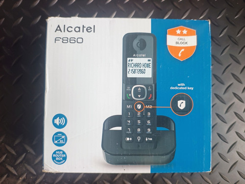 Alcatel f860 dect cordless - dect,