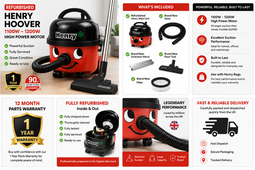 Henry hoover vacuum - ⭐,