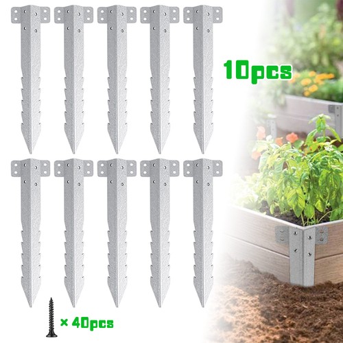 10x railway sleeper - 10x, brackets