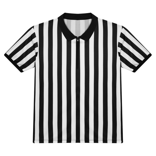 Striped soccer referee shirt - striped,