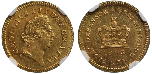 George iii 1803 third guinea - iii,