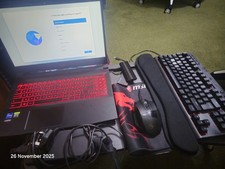 MSI Gaming Laptop i7-11800H/RTX3060/16GB RAM/512GB SSD BUNDLE 