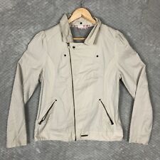 AIRWALK Jacket Womens Full Zip Beige UK10 Vintage 90s Y2k
