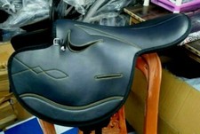 New Best Quality Synthetic Race Exercise Saddle Black Light Weight