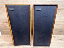 Pair of Celestion Ditton 15 2-Way Bookshelf Speakers Brown & Black Wired 4-8 Ohm