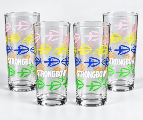 Strongbow pint glasses pack - glasses, of